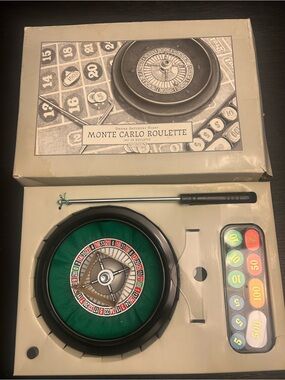 Restoration Hardware  MONTE CARLO ROULETTE SET